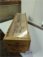 Wood Browning Model 71 Crate - Now Display