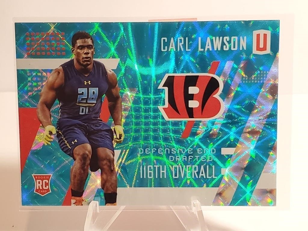 2017 Unparalleled Future Frame Carl Lawson #46/49