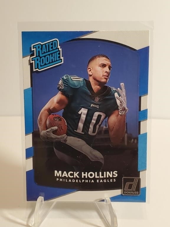 2017 Donruss Rated rookie Mack Ahollins RC