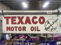 Texaco Motor Oil Enamel Sign 460 x 150 - Modern