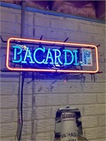 Bacardi Rum Neon Bar Sign