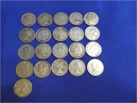 (19) Canadian Silver Dimes 1965 Back To 1928