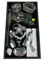 Lot, fashion jewelry, including new and sterling