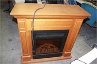 ELECTRIC FIREPLACE- UNTESTED- NO SHIPPING