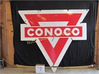 Conoco Double Sided Sign