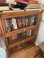 Oak Barristers Book Case