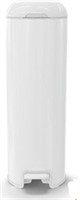 Diaper Genie Platinum Diaper Pail, White