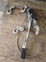 Heavy duty cable winch puller