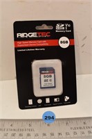Ridgetec 8GB Memory Card