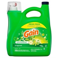 B3344  Gain Original Scent Laundry Detergent, 154