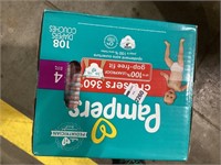 Diapers Size 4, 108 Count - Pampers Pull On