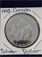 1993 Canada Silver Dollar