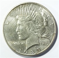 1935 PEACE DOLLAR AU