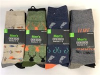8 New Pair Mens Crew Socks Size 6-12