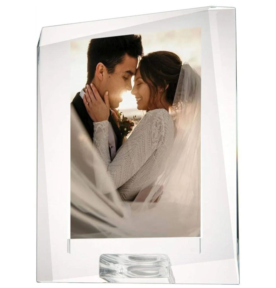 Glass picture frame