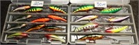 (18) Rapala 20' & 30' Deep Diving Fishing Lures