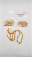 (LB) Citrine Beads for Jewelry Making - each