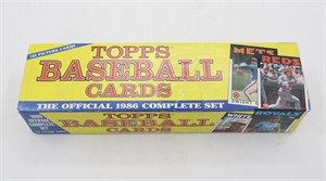 1986 TOPPS Baseball Cards Box Complete Set