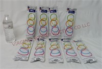 Glow Bracelets ~ 9 Packs of 15 Each ~ New