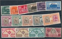 SOMALIA #104-109, #192-194, #C24-26 & #E6