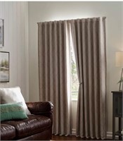 Allen + Roth 84” BEIGE Single Curtain Panel $40