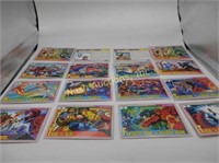 Marvel cards-approx 35