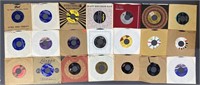 Letter R Mystery Lot Vinyl 45 Singles Set of 21