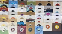 Letter S Mystery Lot Vinyl 45 Singles Set of 54