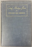 Chief Modern Poets Vintage Book 1937