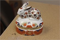 Andrea Rabbit Form Trinket Box