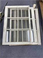 4 6-Pane Windows 36"x24"