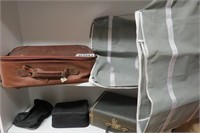 2 Suitcases & 2 Garment Bags