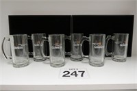 Set of 6 Guinness Beer Mugs