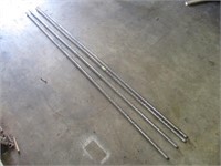 Bid x 4: Metro Rack Poles (75")