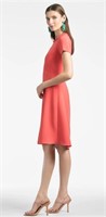 SACHIN AND BABI SIZE 12 MIMI DRESS CORAL