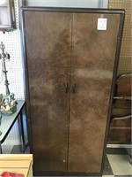 METAL WARDROBE CABINET