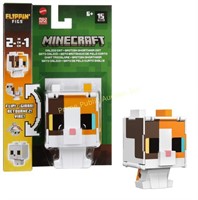 MINECRAFT FLIPPIN' FIGS Calico Cat + British