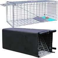 Live Animal Trap Cage  32 Inch Heavy Duty  2 Packs