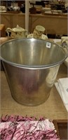 stainless steel milk pail