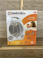 Comfort Zone Compact Heater/Fan