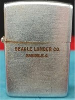 Seagle Lumber Co Vintage Zippo Lighter