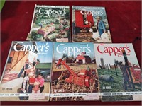 Five 1956 Capper's Farmer Magazines