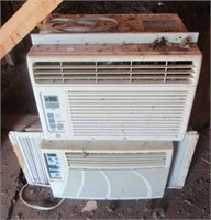 (2) Window A/C units. Note: Used two years ago,