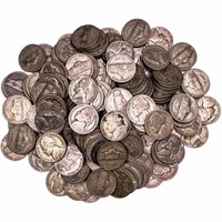 1942-1945 War Nickel Lot [178 Coins]