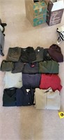 Group of men's clothes mostly size s and m