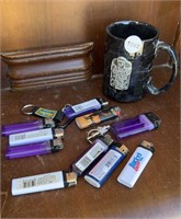 Lighter's with Cup