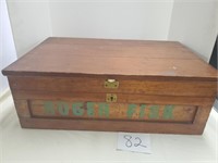 Wooden Lock Box