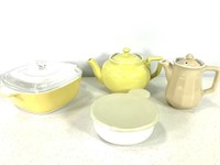 4 Piece Hall & Corning Ware