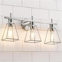 HAHZT Industrial Bathroom Vanity Lights: 3-Lights