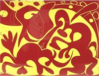 Pablo Picasso “pique(rouge Et Jaune)" Print